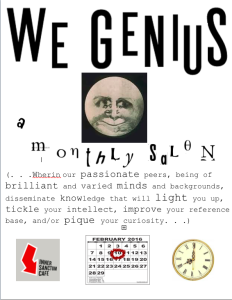 We Genius February